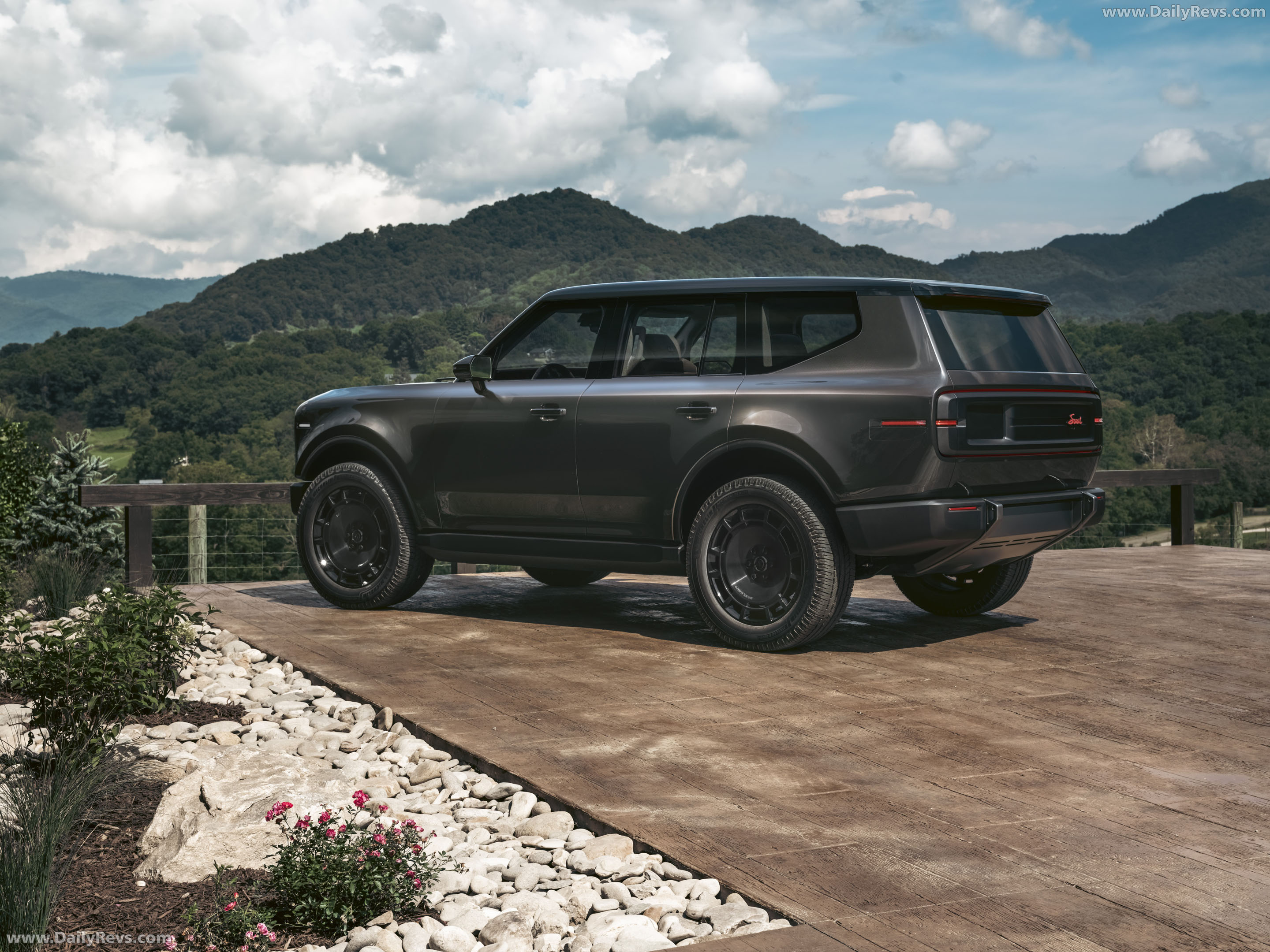 2026 Scout Motors Traveler Mountainside Concept Rear View